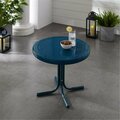 Crosley Retro Metal Side Table - Navy CO1011A-NV